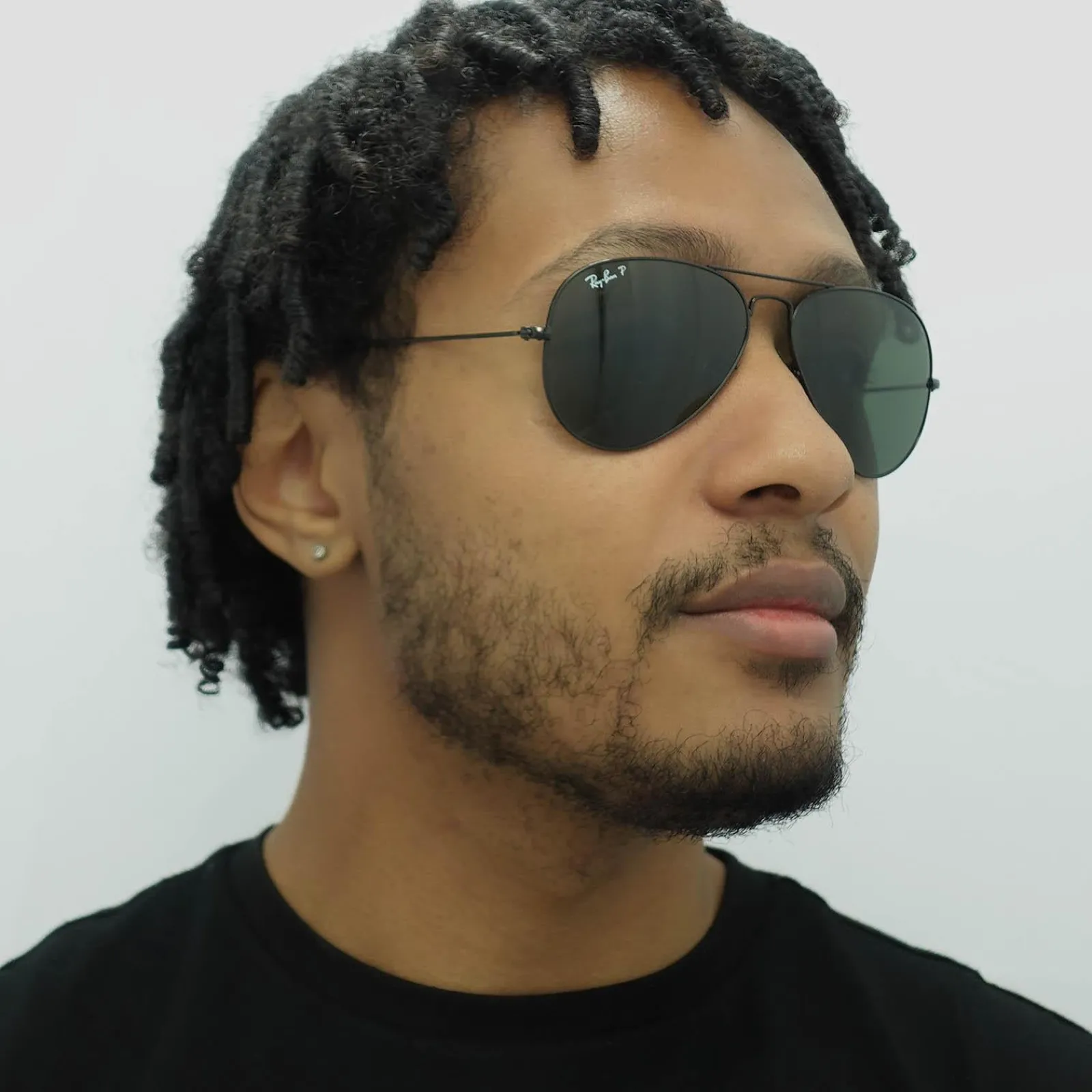 Ray-Ban Polarised|Ray-Ban^Sunglasses Aviator 3025 002/58 Black Polarized