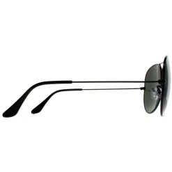 Ray-Ban Polarised|Ray-Ban^Sunglasses Aviator 3025 002/58 Black Polarized
