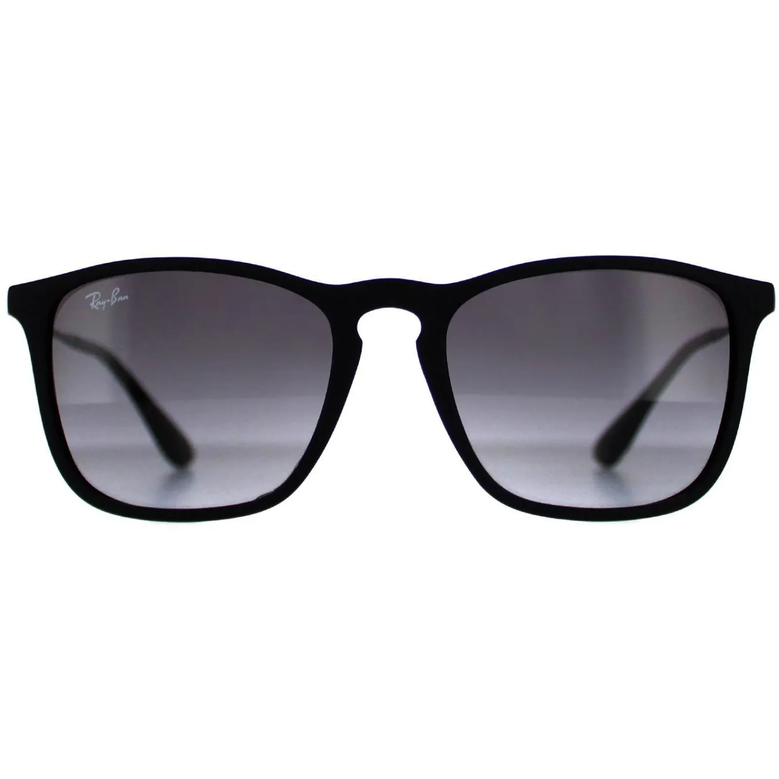 Ray-Ban Ray-Ban|Ray-Ban^Sunglasses Chris 4187 622/8G Rubber Black Gradient Grey