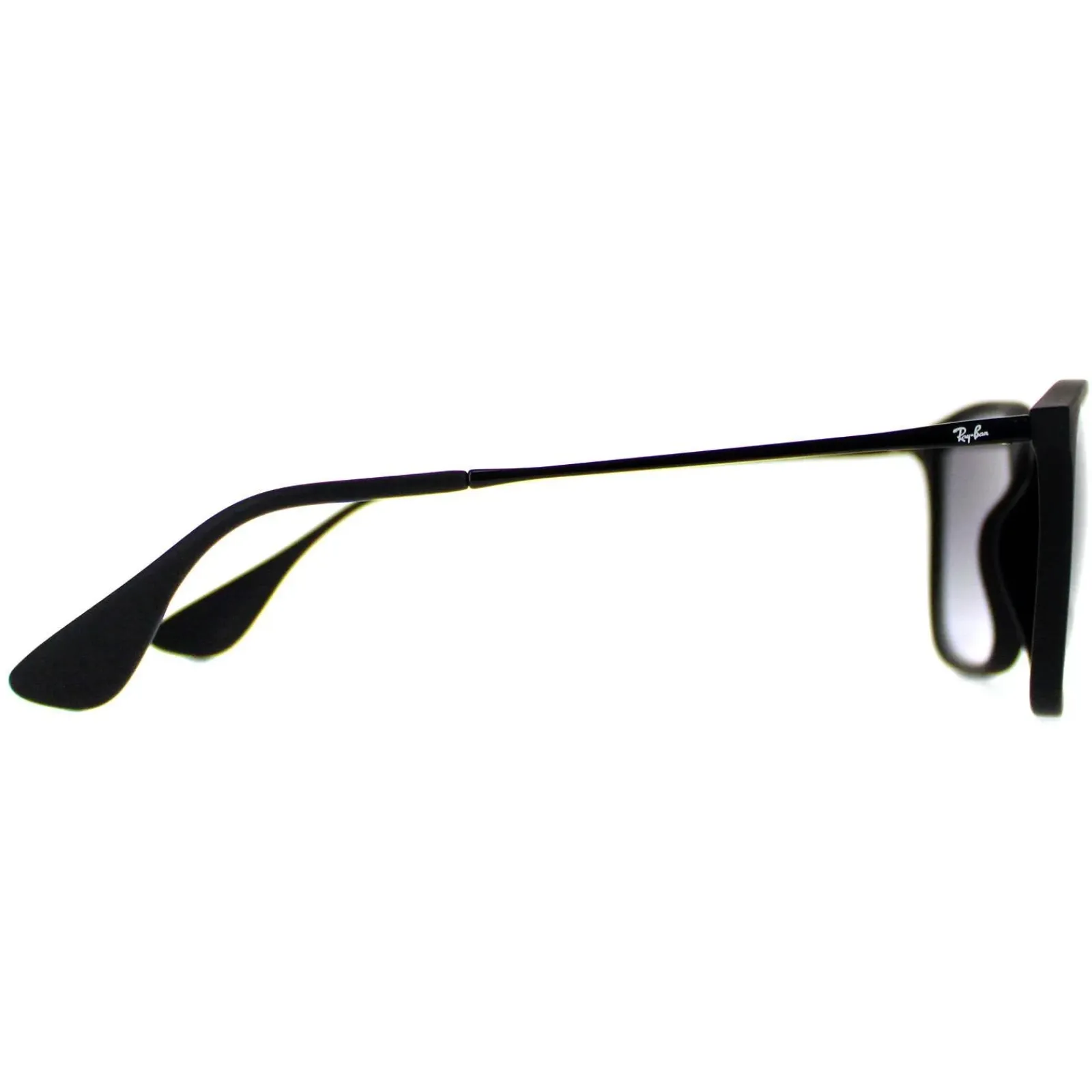 Ray-Ban Ray-Ban|Ray-Ban^Sunglasses Chris 4187 622/8G Rubber Black Gradient Grey