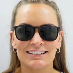Ray-Ban Ray-Ban|Ray-Ban^Sunglasses Chris 4187 710/71 Tortoise & Gunmetal Green