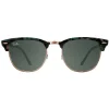 Ray-Ban Ray-Ban|Ray-Ban^Sunglasses Clubmaster 3016 125571 Spotted Grey Green Dark Grey