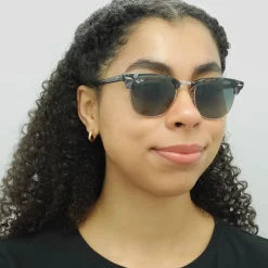 Ray-Ban Ray-Ban|Ray-Ban^Sunglasses Clubmaster 3016 125571 Spotted Grey Green Dark Grey