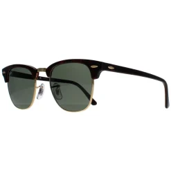 Ray-Ban Polarised|Ray-Ban^Rayban Sunglasses Clubmaster 3016 990/58 Red Havana Green Polarized La