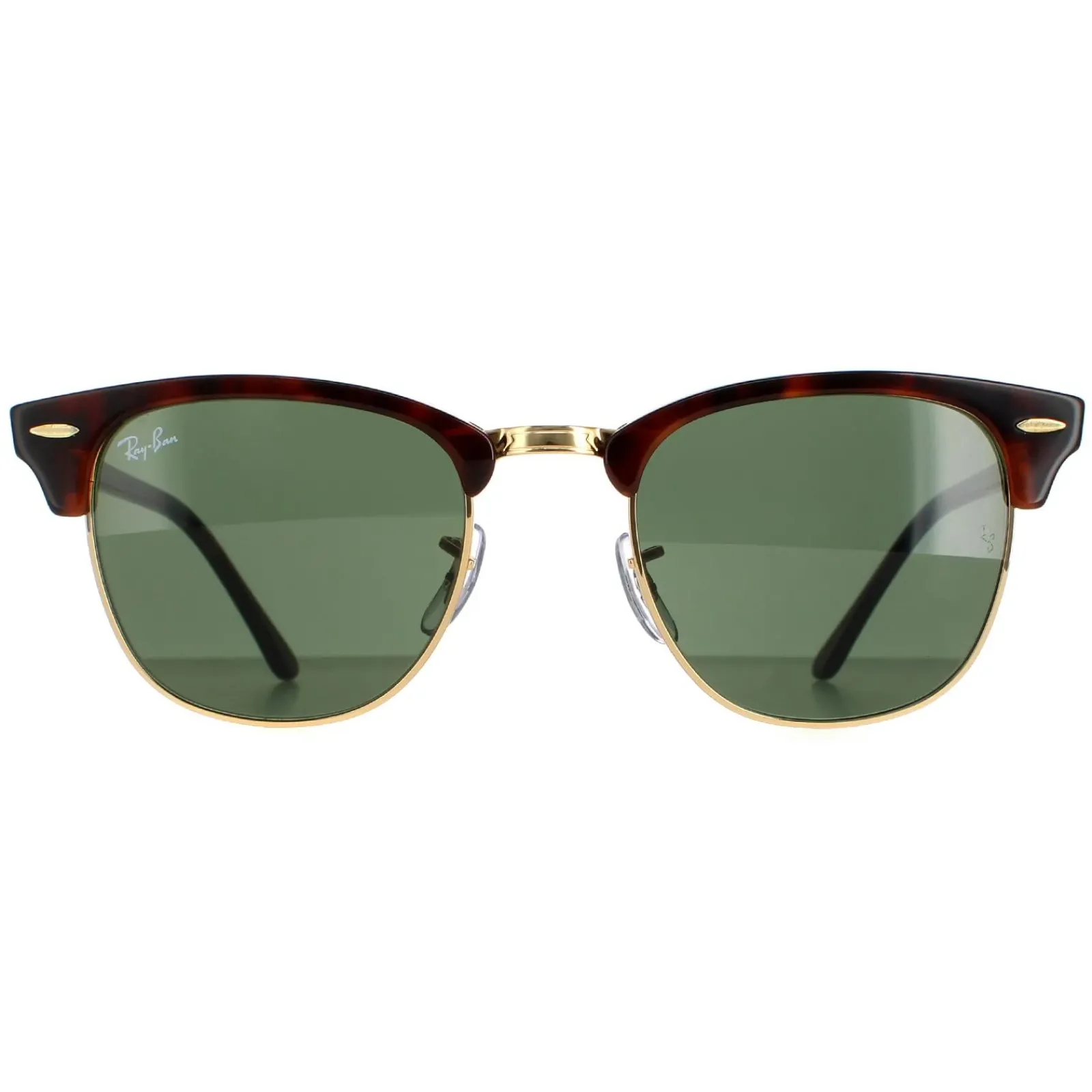 Ray-Ban Ray-Ban|Ray-Ban^Sunglasses Clubmaster 3016 W0366 Havana Green G-15 Large 51mm