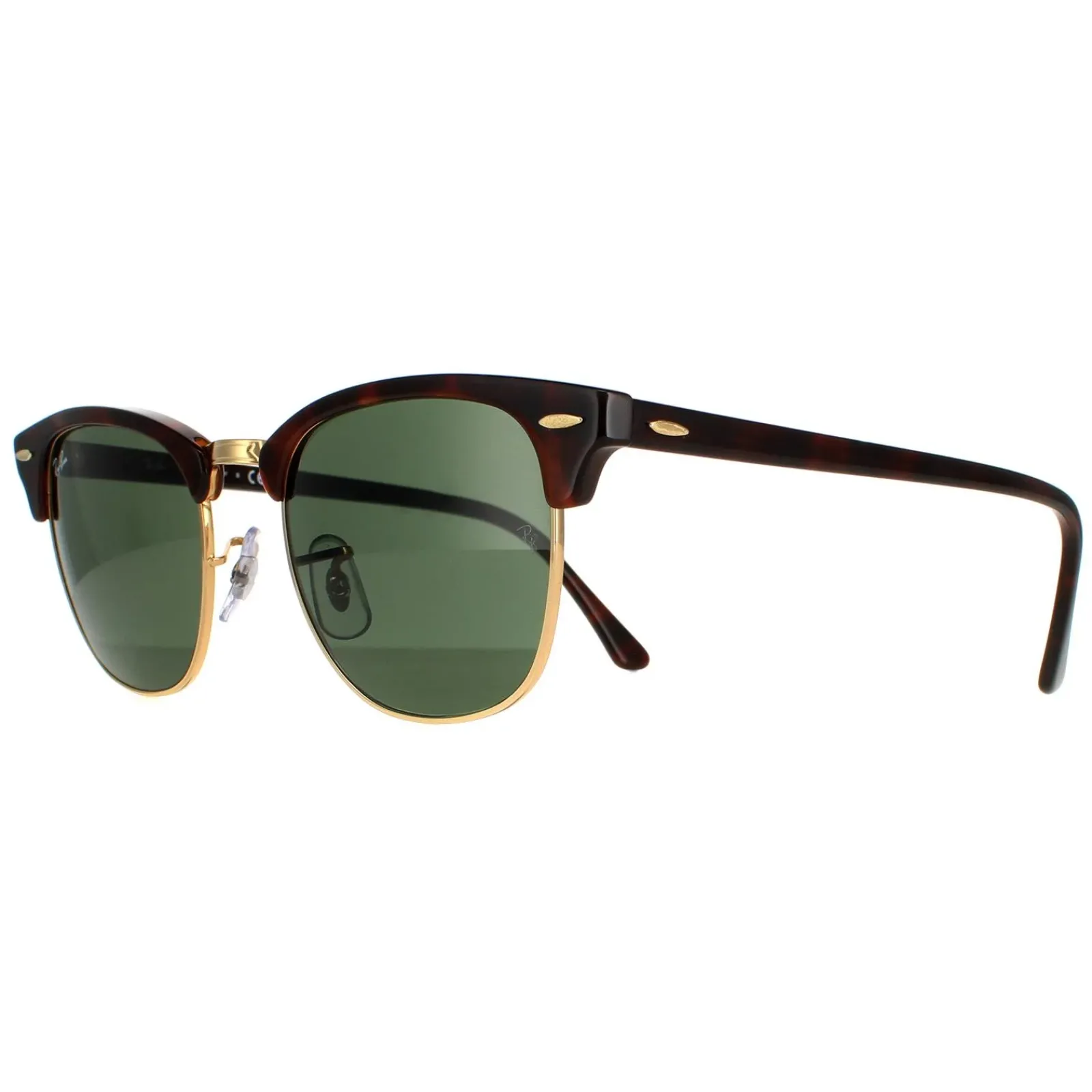 Ray-Ban Ray-Ban|Ray-Ban^Sunglasses Clubmaster 3016 W0366 Havana Green G-15 Large 51mm