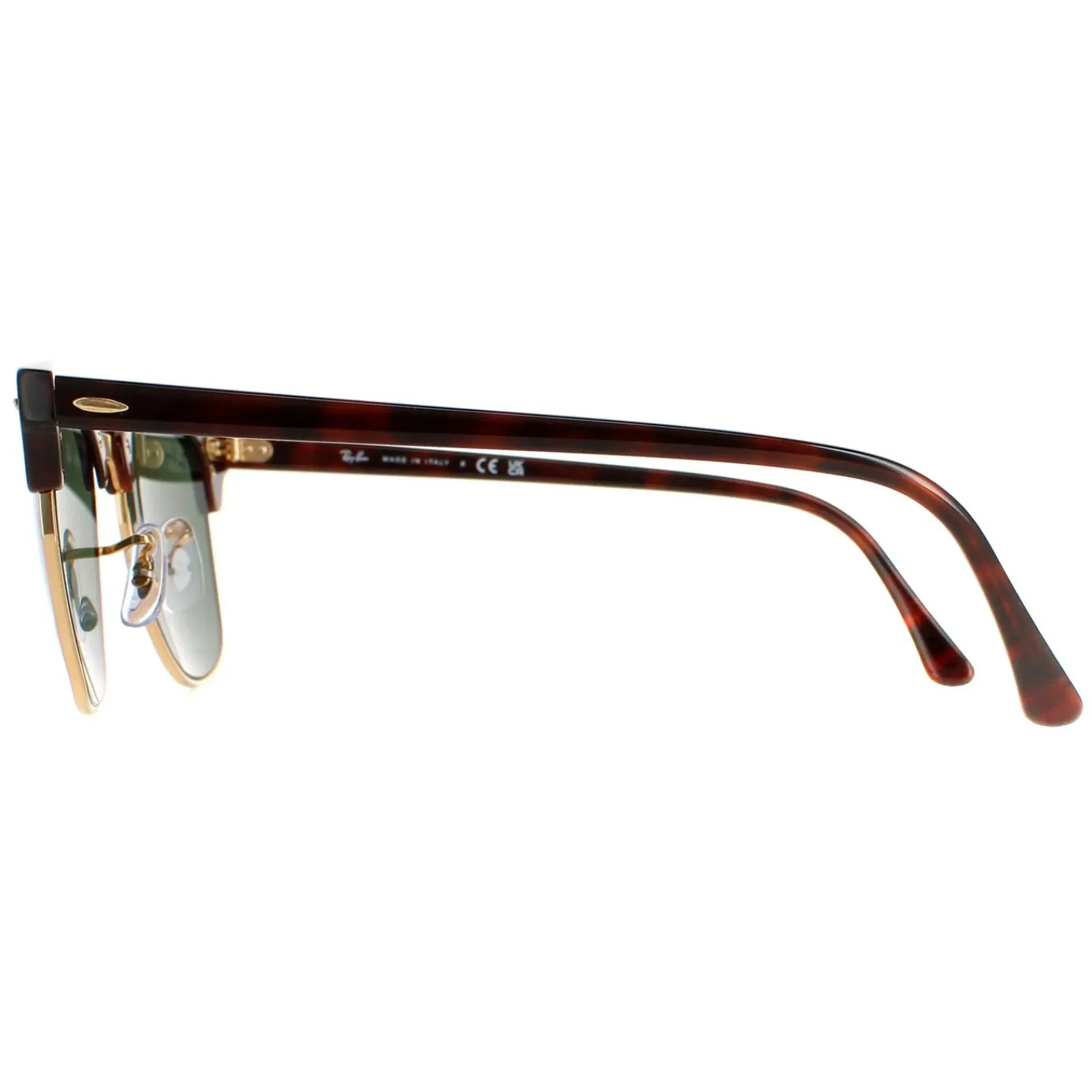 Ray-Ban Ray-Ban|Ray-Ban^Sunglasses Clubmaster 3016 W0366 Havana Green G-15 Large 51mm
