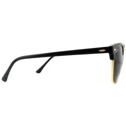 Ray-Ban Ray-Ban|Round^Sunglasses Clubmaster 3016 W0365 Black Green G-15 Small 49mm