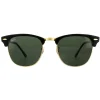 Ray-Ban Ray-Ban|Ray-Ban^Sunglasses Clubmaster 3016 W0365 Black Green G-15 Large 51mm