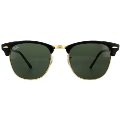 Ray-Ban Ray-Ban|Ray-Ban^Sunglasses Clubmaster 3016 W0365 Black Green G-15 Large 51mm