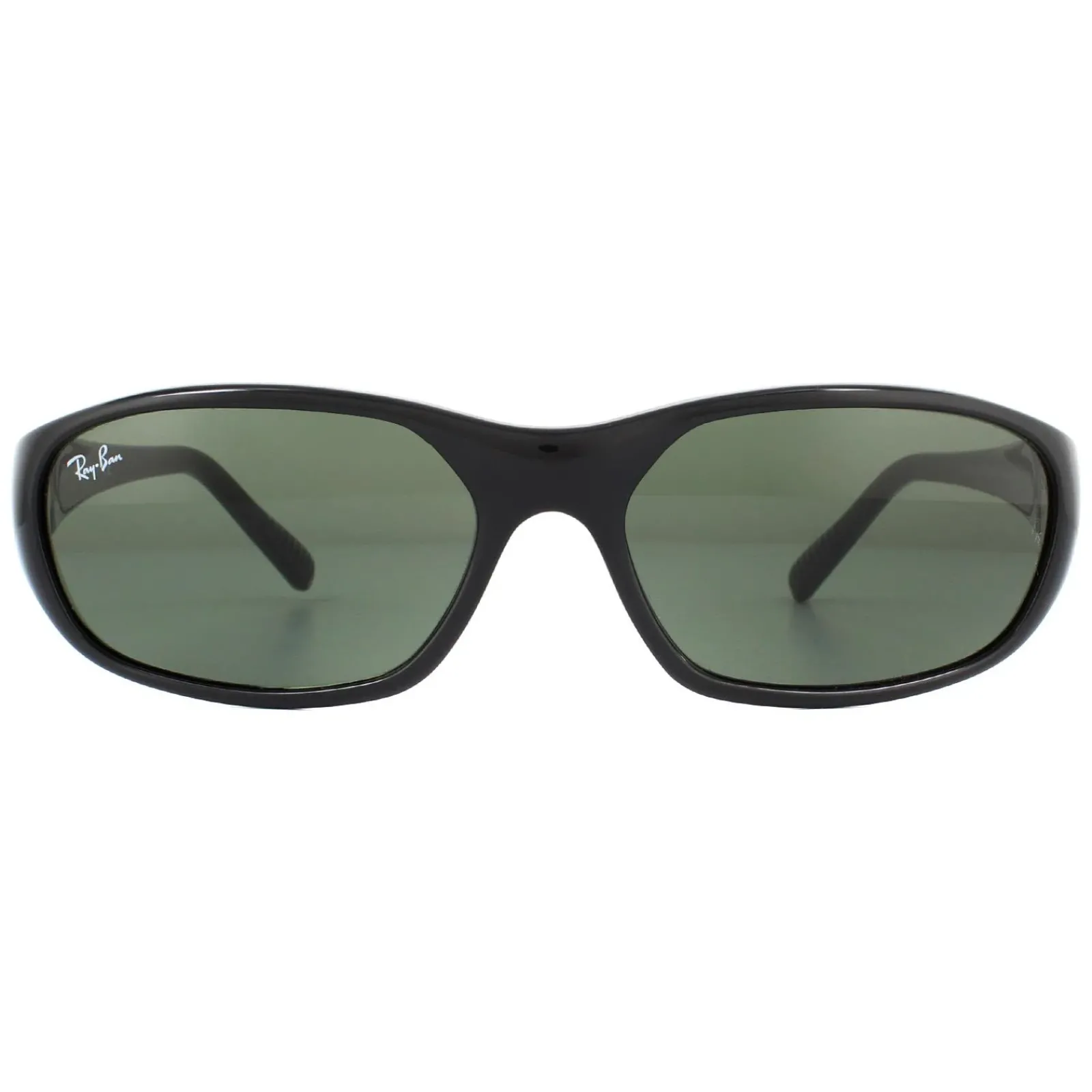 Ray-Ban Rectangle^Sunglasses Daddy O II RB2016 601/31 Black G-15 Green