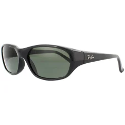 Ray-Ban Rectangle^Sunglasses Daddy O II RB2016 601/31 Black G-15 Green