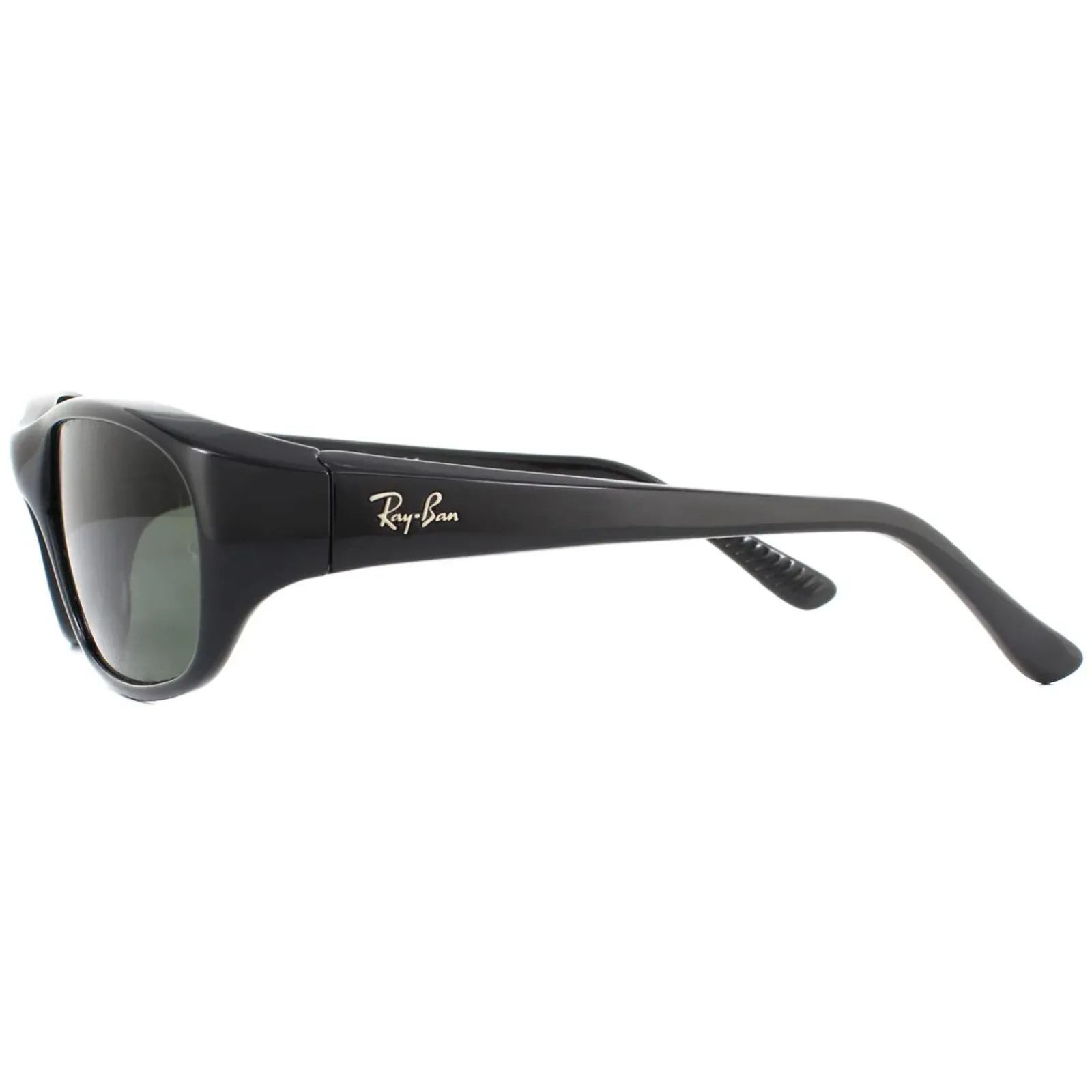 Ray-Ban Rectangle^Sunglasses Daddy O II RB2016 601/31 Black G-15 Green