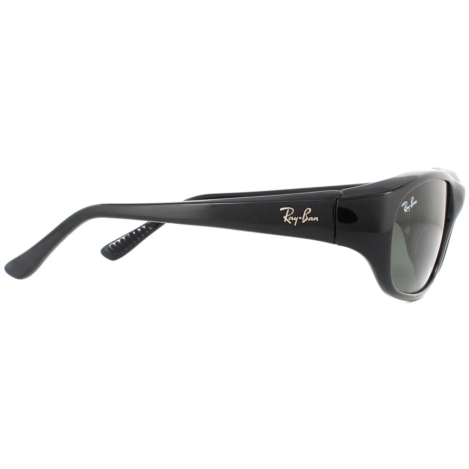 Ray-Ban Rectangle^Sunglasses Daddy O II RB2016 601/31 Black G-15 Green