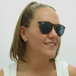 Ray-Ban Ray-Ban|Ray-Ban^Sunglasses Erika 4171 639080 Havana Dark Blue