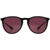 Ray-Ban Polarised^Sunglasses Erika 4171 601/5Q Black Violet Mirror Polarized