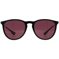 Ray-Ban Polarised^Sunglasses Erika 4171 601/5Q Black Violet Mirror Polarized