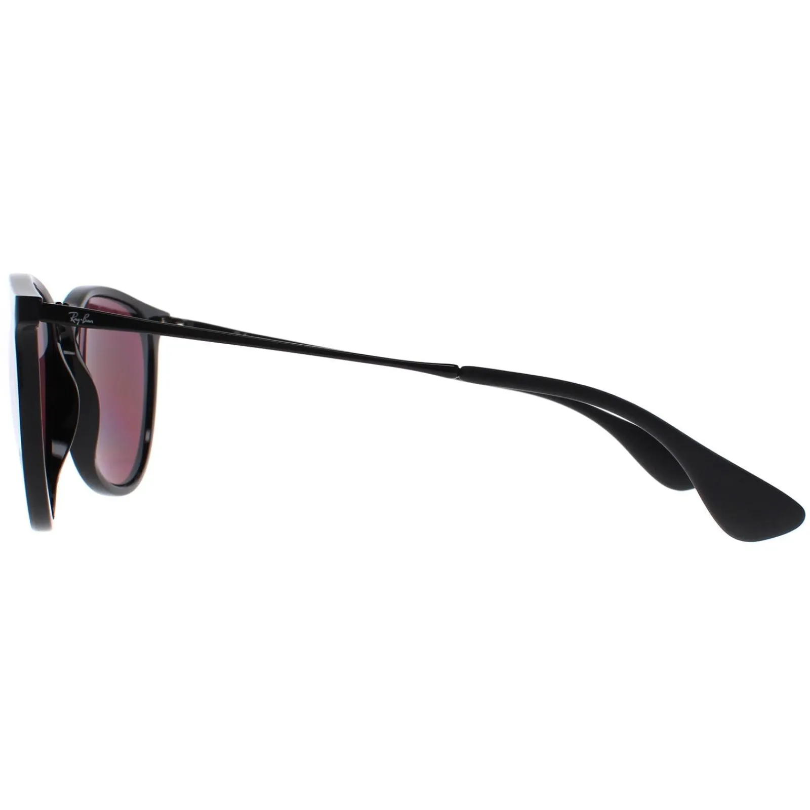 Ray-Ban Polarised^Sunglasses Erika 4171 601/5Q Black Violet Mirror Polarized