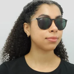 Ray-Ban Ray-Ban|Ray-Ban^Sunglasses Erika 4171 710/71 Tortoise & Gunmetal Green