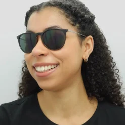 Ray-Ban Ray-Ban|Ray-Ban^Sunglasses Erika 4171 710/71 Tortoise & Gunmetal Green
