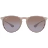 Ray-Ban Ray-Ban|Ray-Ban^Sunglasses Erika 4171 600068 Dark Rubber Sand Brown Gradient