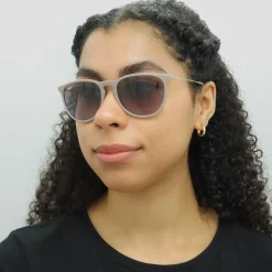 Ray-Ban Ray-Ban|Ray-Ban^Sunglasses Erika 4171 600068 Dark Rubber Sand Brown Gradient
