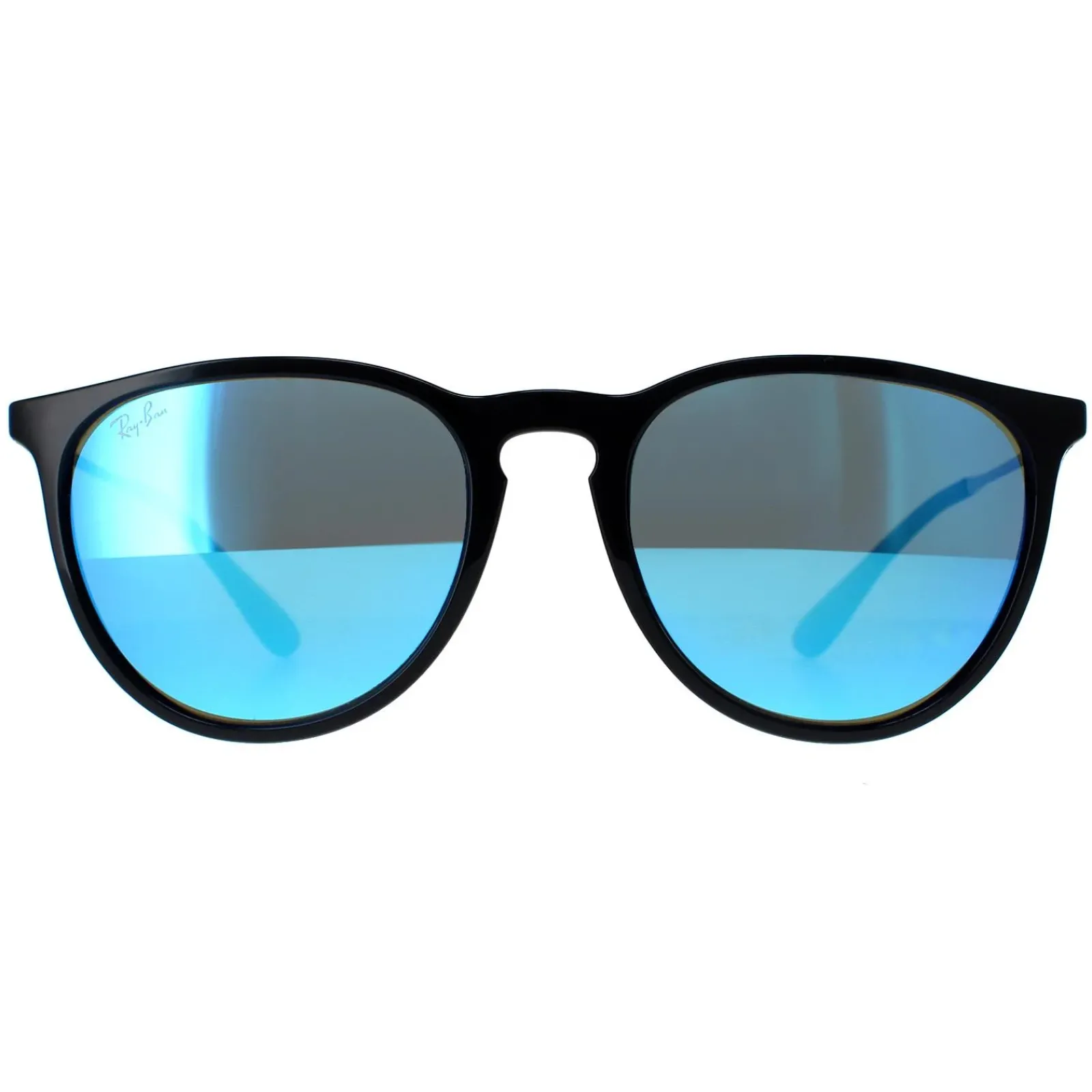 Ray-Ban Ray-Ban|Ray-Ban^Sunglasses Erika 4171 601/55 Black & Gunmetal Blue Mirror