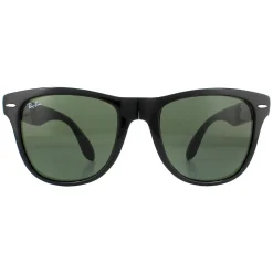 Ray-Ban Ray-Ban|Rectangle^Sunglasses Folding Wayfarer 4105 Black 601 54mm