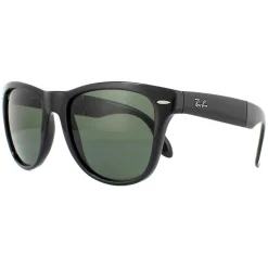 Ray-Ban Ray-Ban|Rectangle^Sunglasses Folding Wayfarer 4105 Black 601 54mm