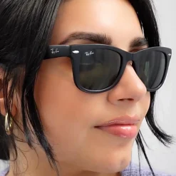 Ray-Ban Ray-Ban|Rectangle^Sunglasses Folding Wayfarer 4105 Black 601 54mm