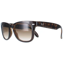 Ray-Ban Ray-Ban|Rectangle^Sunglasses Folding Wayfarer 4105 Light Havana Brown Gradient 7