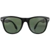 Ray-Ban Ray-Ban|Rectangle^Sunglasses Folding Wayfarer 4105 Black 601 50mm