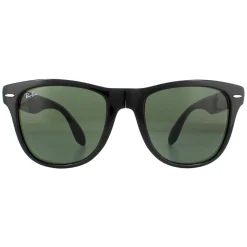 Ray-Ban Ray-Ban|Rectangle^Sunglasses Folding Wayfarer 4105 Black 601 50mm