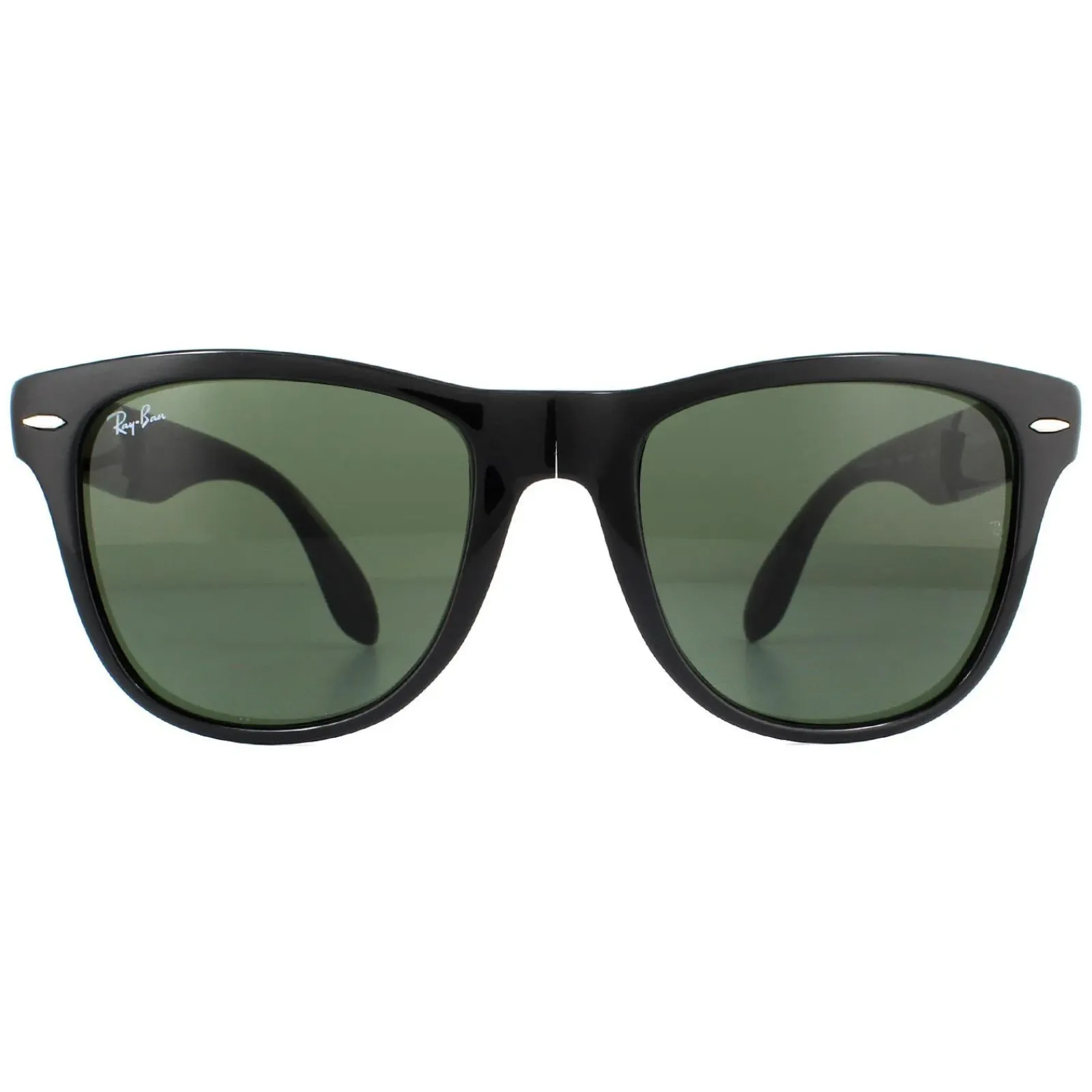 Ray-Ban Ray-Ban|Rectangle^Sunglasses Folding Wayfarer 4105 Black 601 50mm