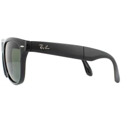 Ray-Ban Ray-Ban|Rectangle^Sunglasses Folding Wayfarer 4105 Black 601 50mm