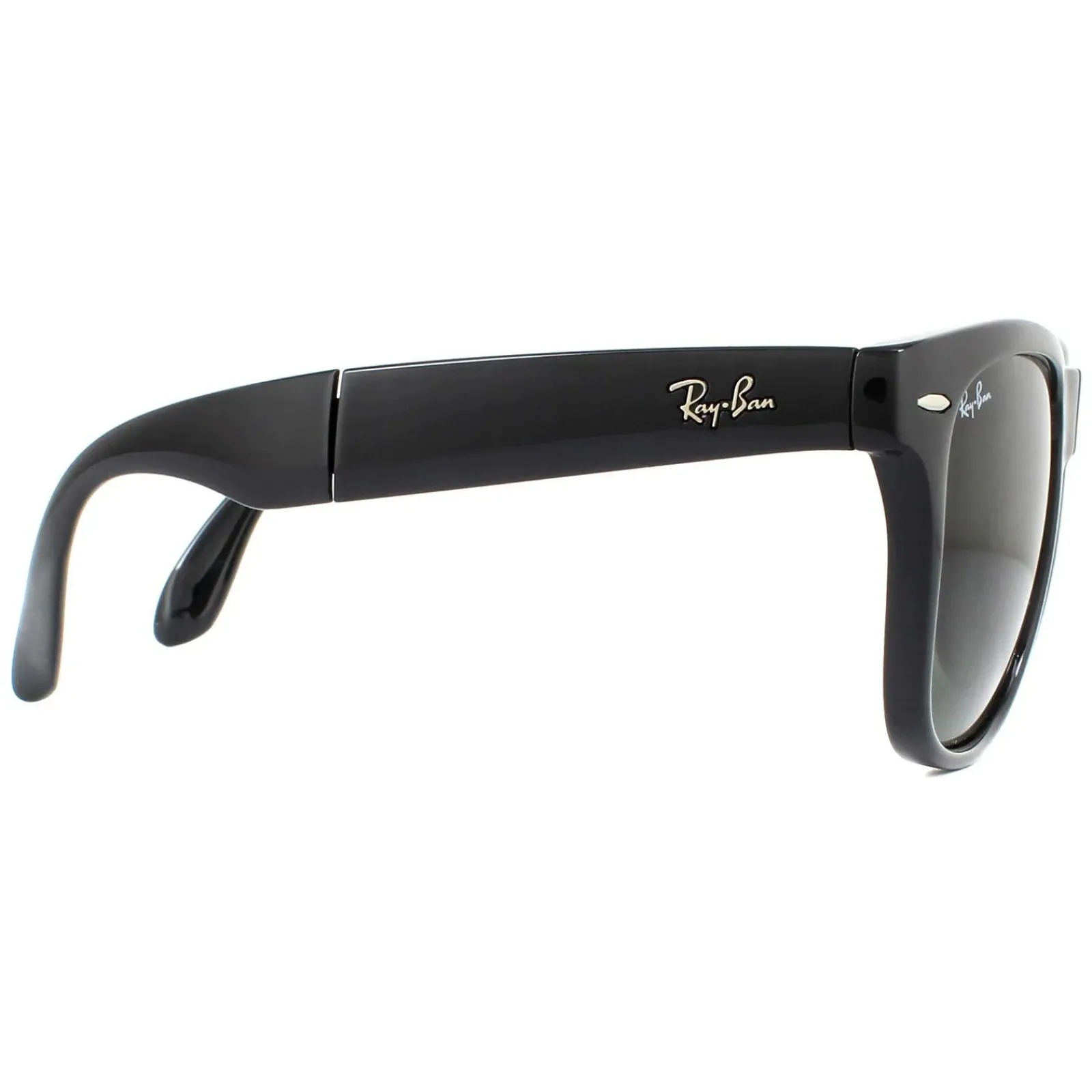 Ray-Ban Ray-Ban|Rectangle^Sunglasses Folding Wayfarer 4105 Black 601 50mm