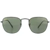 Ray-Ban Ray-Ban|Ray-Ban^Sunglasses Frank Legend RB3857 919931 Polished Black Green G-1