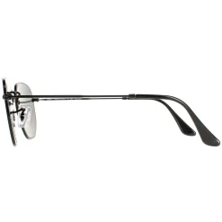 Ray-Ban Square|Polarised^Sunglasses Hexagonal RB3548N 002/58 Polished Black Green Polar