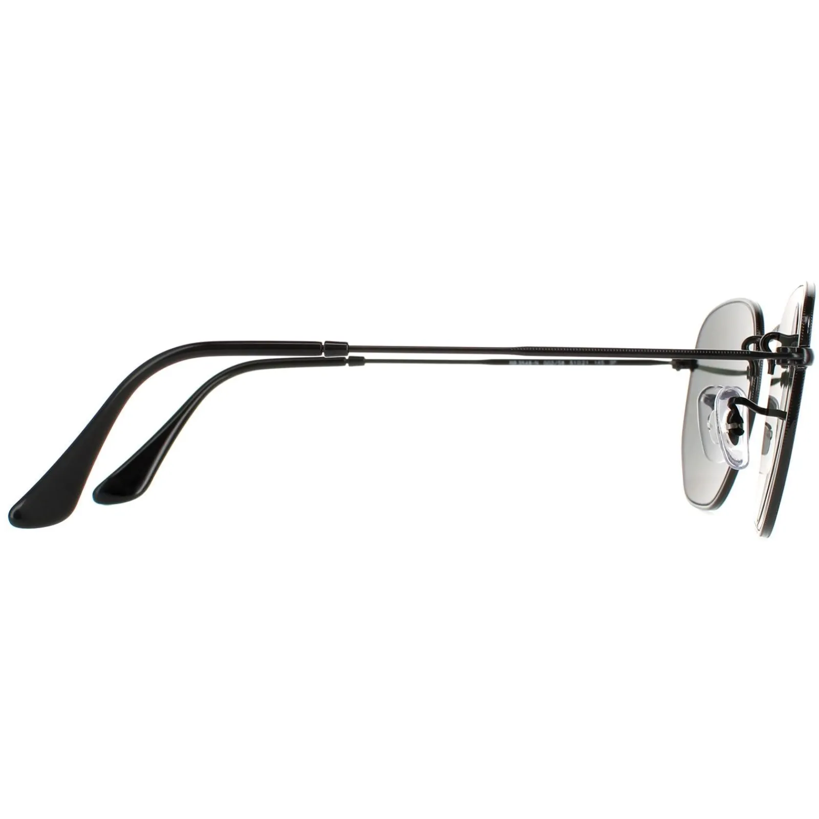 Ray-Ban Square|Polarised^Sunglasses Hexagonal RB3548N 002/58 Polished Black Green Polar