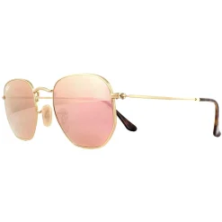 Ray-Ban Ray-Ban|Ray-Ban^Sunglasses Hexagonal 3548N 001/Z2 Gold Copper Flash Mirror