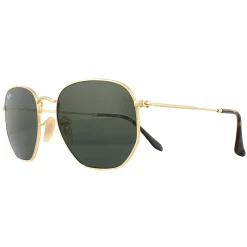 Ray-Ban Square|Ray-Ban^Sunglasses Hexagonal 3548N 001 Gold Green