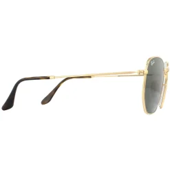Ray-Ban Square|Ray-Ban^Sunglasses Hexagonal 3548N 001 Gold Green