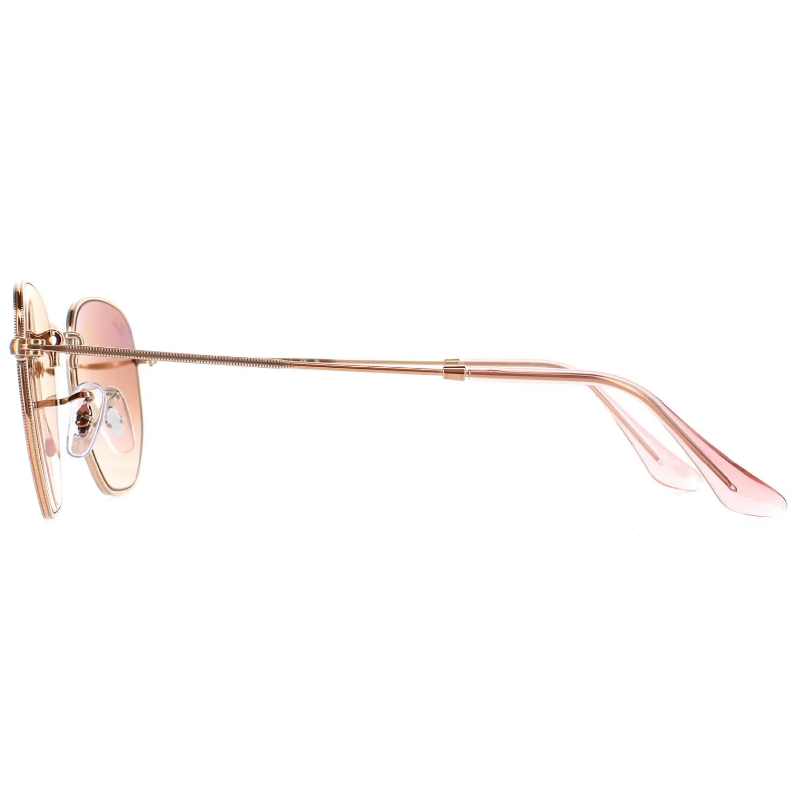 Ray-Ban Square|Ray-Ban^Sunglasses Hexagonal RB3548N 9069A5 Polished Bronze Copper Bro