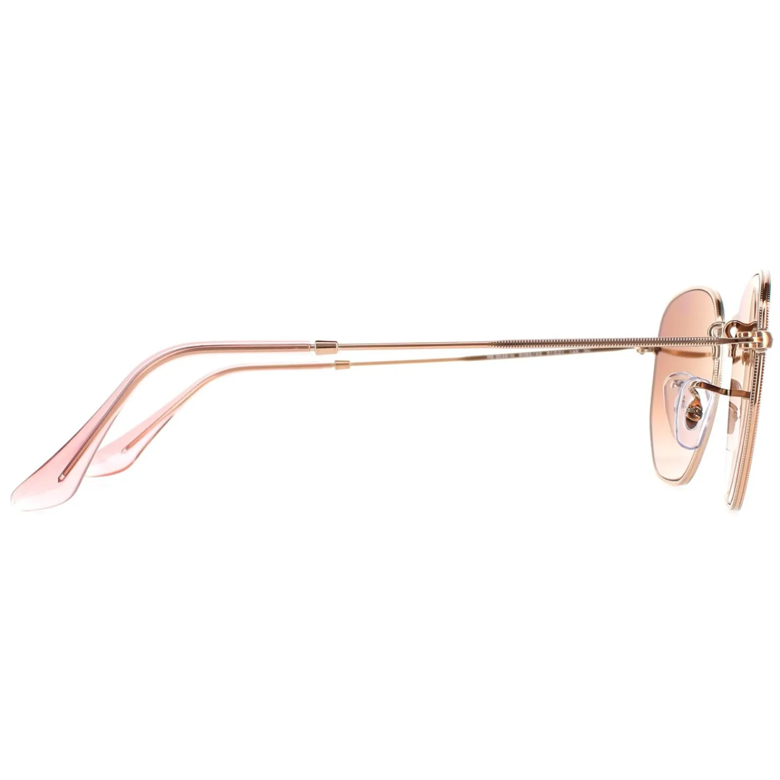 Ray-Ban Square|Ray-Ban^Sunglasses Hexagonal RB3548N 9069A5 Polished Bronze Copper Bro