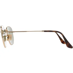 Ray-Ban Ray-Ban|Square^Sunglasses Hexagonal 3548N 001/9O Gold Light Blue Gradient Mir