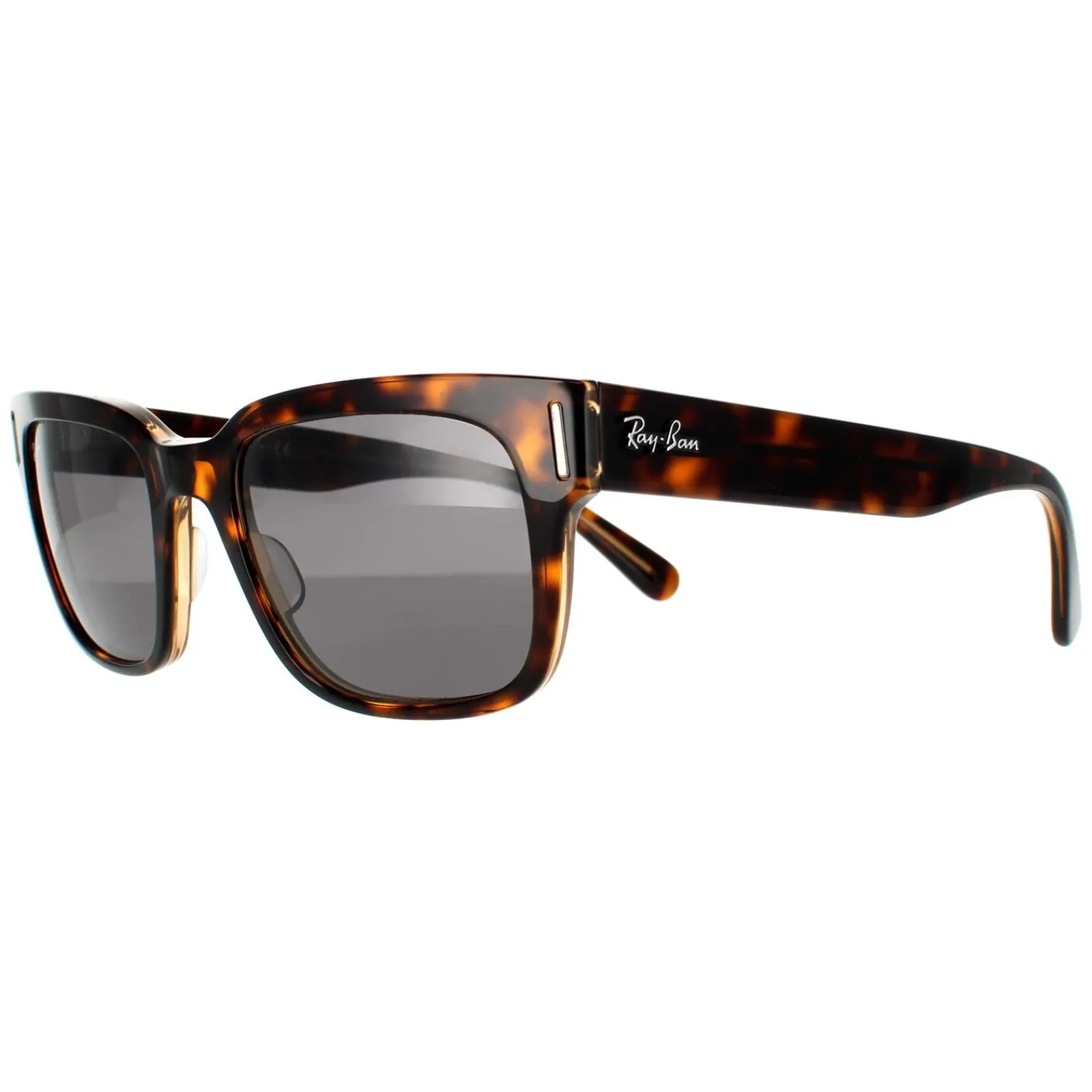 Ray-Ban Ray-Ban|Square^Sunglasses Jeffrey RB2190 1292B1 Havana On Transparent Brown D