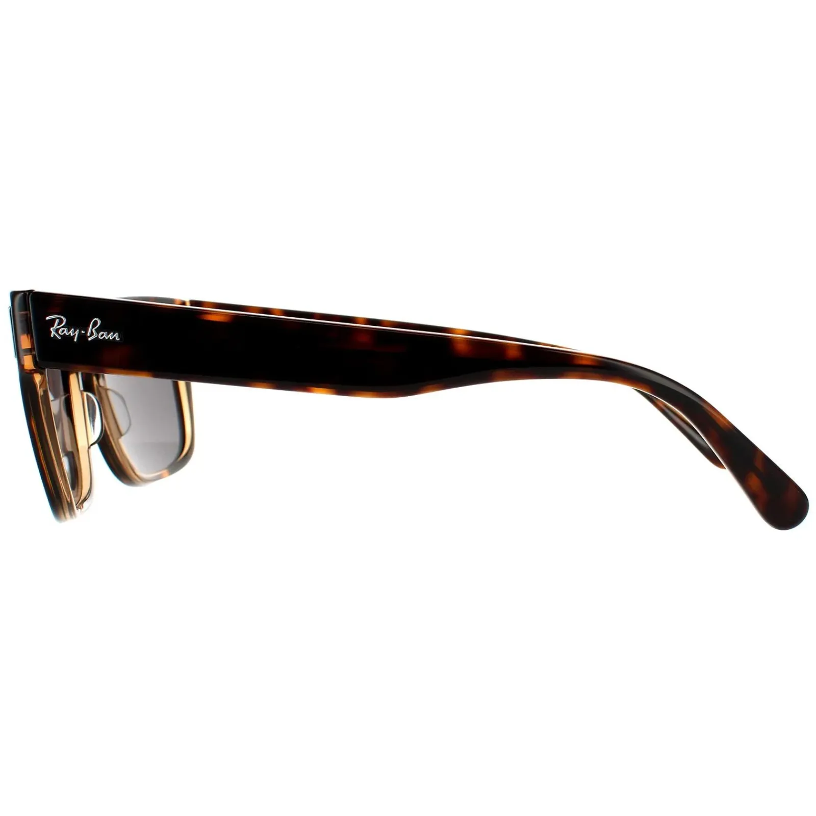 Ray-Ban Ray-Ban|Square^Sunglasses Jeffrey RB2190 1292B1 Havana On Transparent Brown D