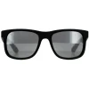 Ray-Ban Ray-Ban|Ray-Ban^Sunglasses Justin 4165 622/6G Rubber Black Grey Mirror