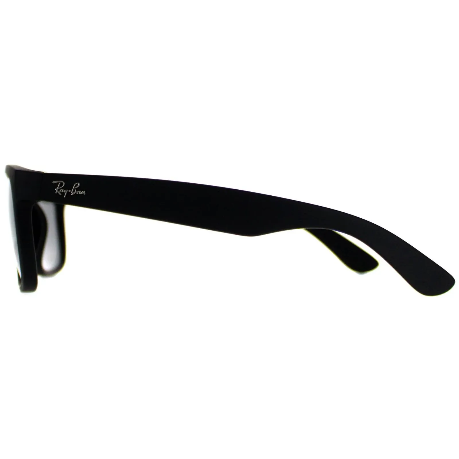 Ray-Ban Ray-Ban|Ray-Ban^Sunglasses Justin 4165 622/6G Rubber Black Grey Mirror