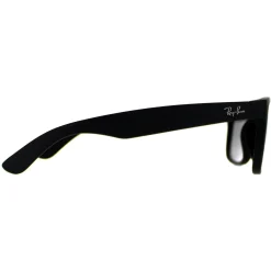 Ray-Ban Ray-Ban|Ray-Ban^Sunglasses Justin 4165 622/6G Rubber Black Grey Mirror